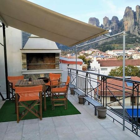 Best View Of Meteora In "Stavros Home" 卡兰巴卡 外观 照片